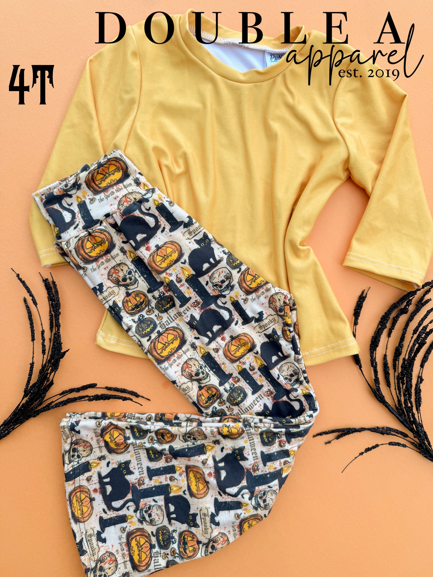 4T VINTAGE HALLOWEEN OUTFIT