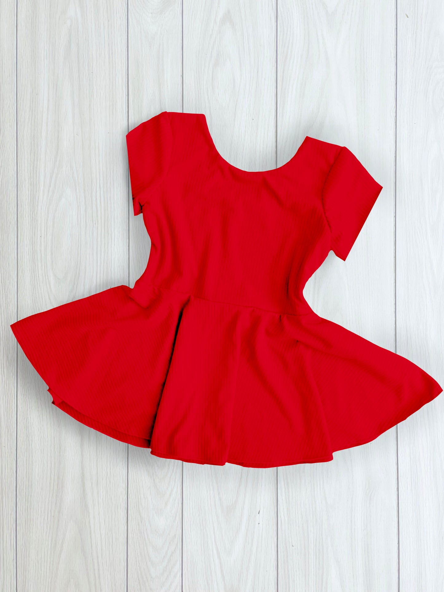 SOLID ELLA PEPLUM