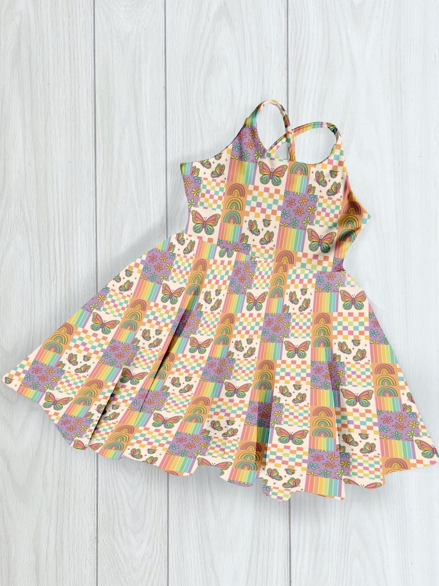 PRINTED AVERY DRESS