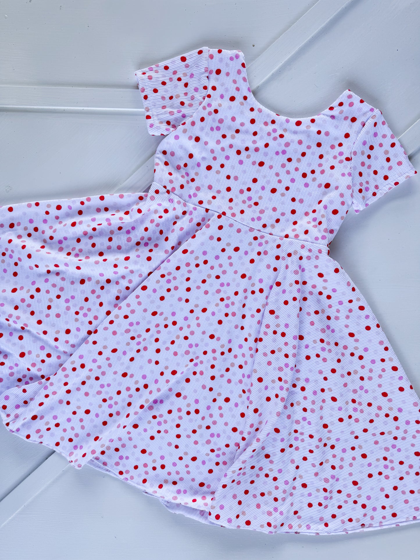 12M MAXI DRESS DOTS|RTS