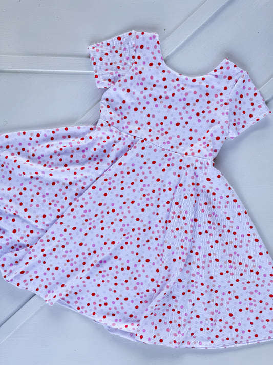 12M MAXI DRESS DOTS|RTS