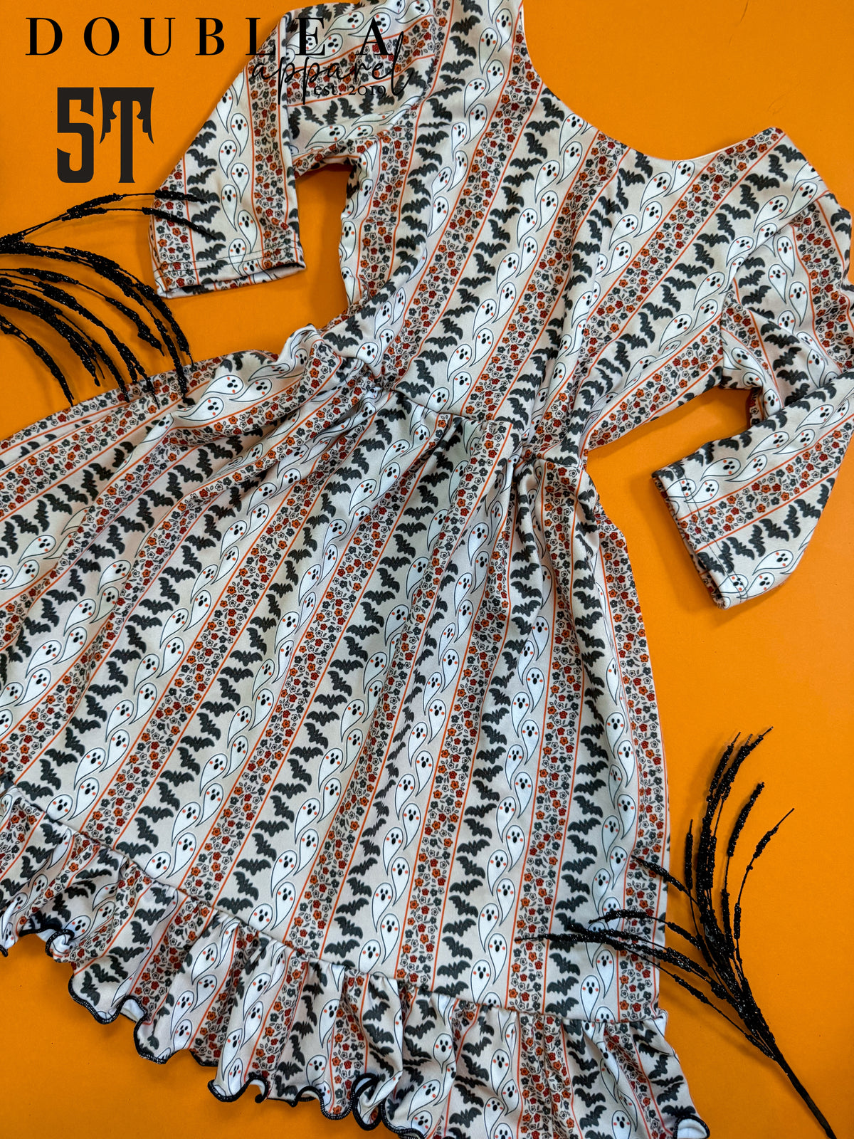 5T Ghostly Party Dress