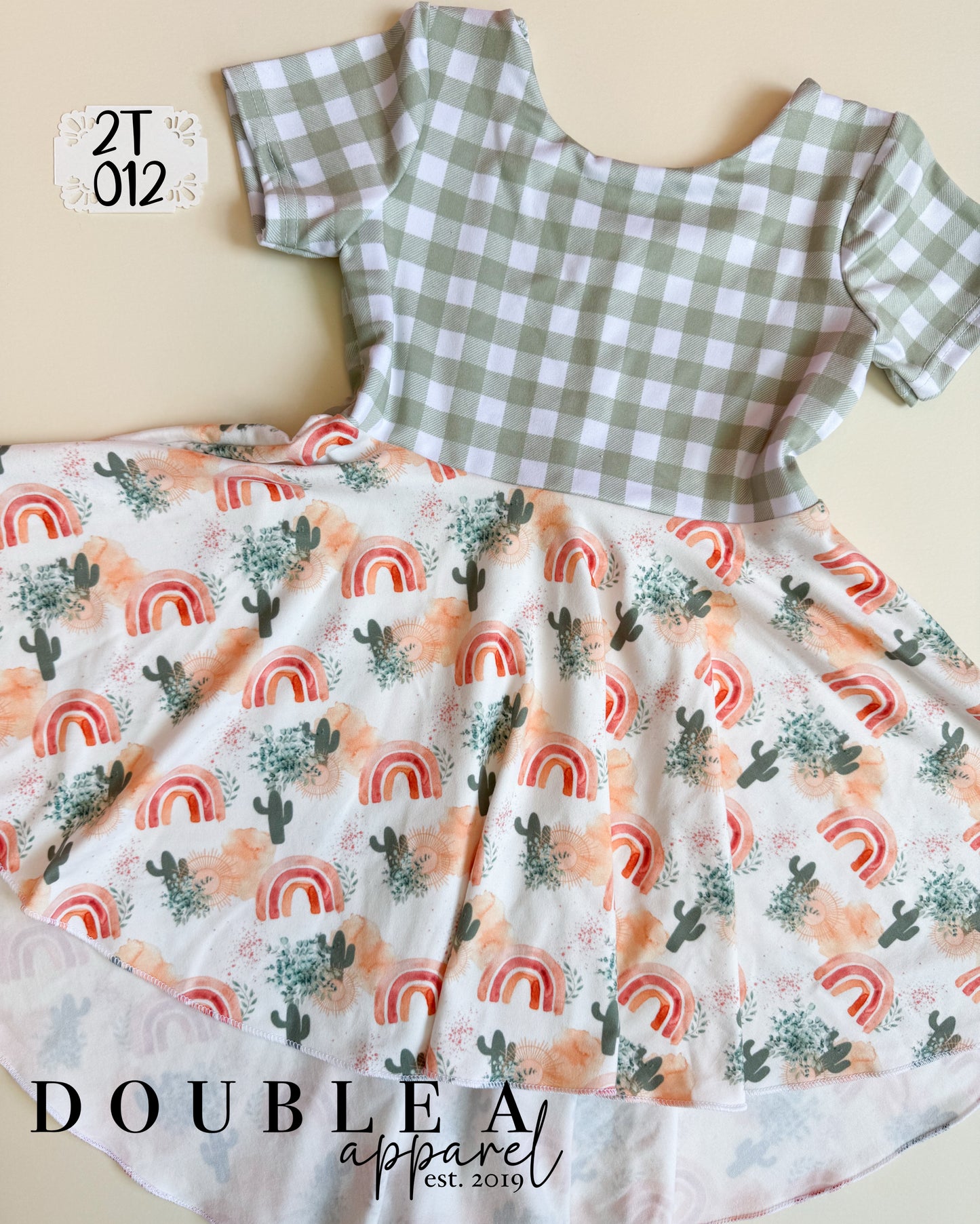 012 2T HIGH LOW DRESS