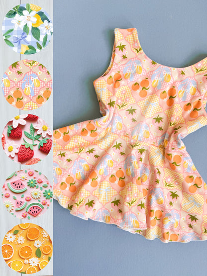 FRUITY ELLA PEPLUM