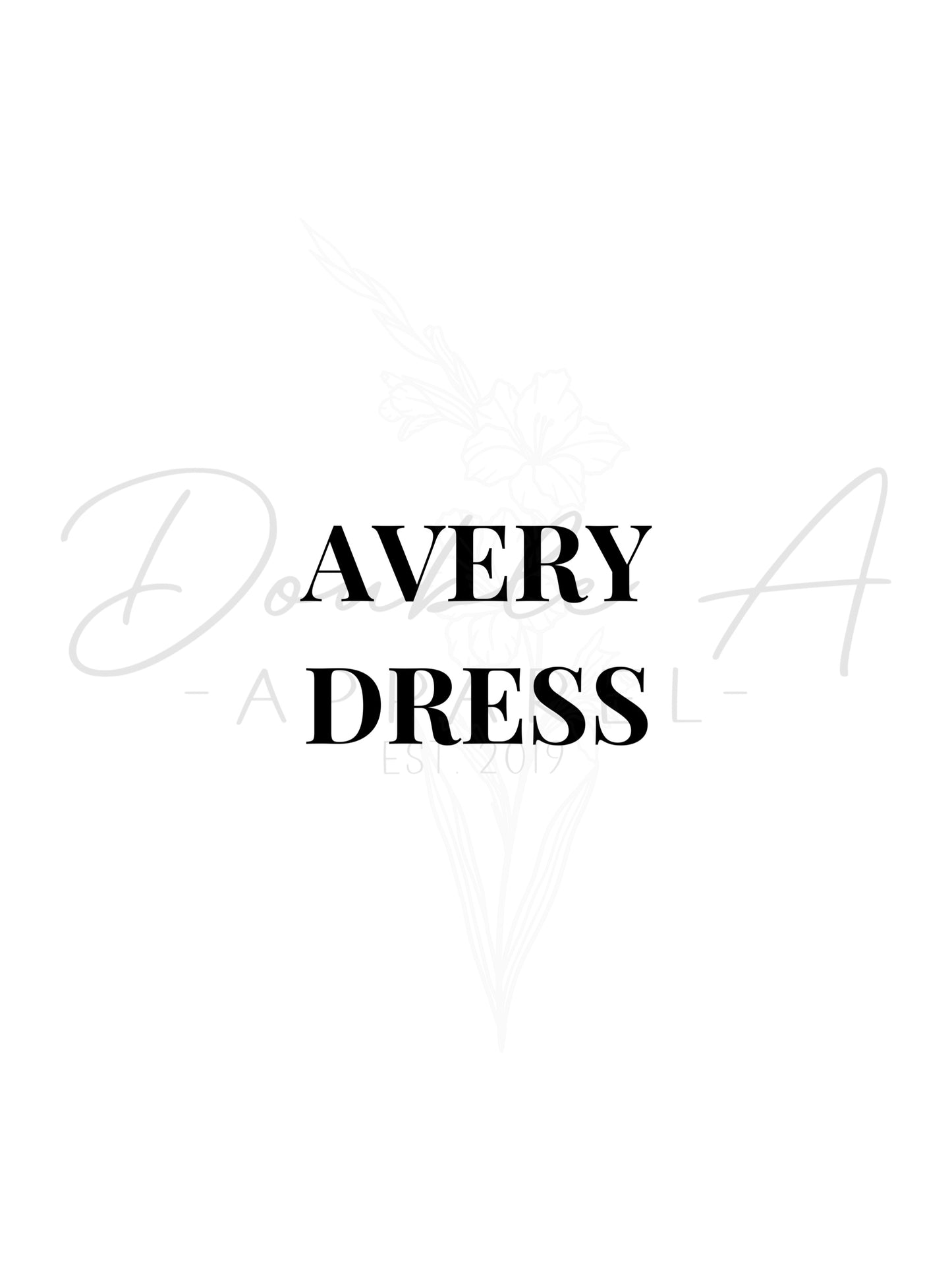 ADMIN AVERY DRESS