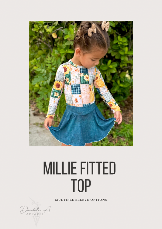 MILLIE FITTED TOP